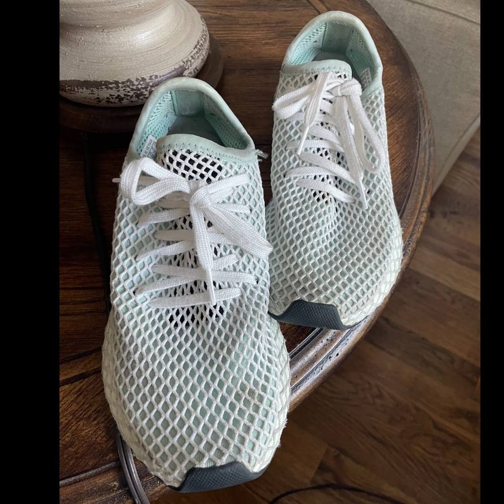 Adidas Womens DEERUPT Runner Green/Black